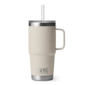 Yeti Rambler 25 Oz Straw Mug Cape Taupe