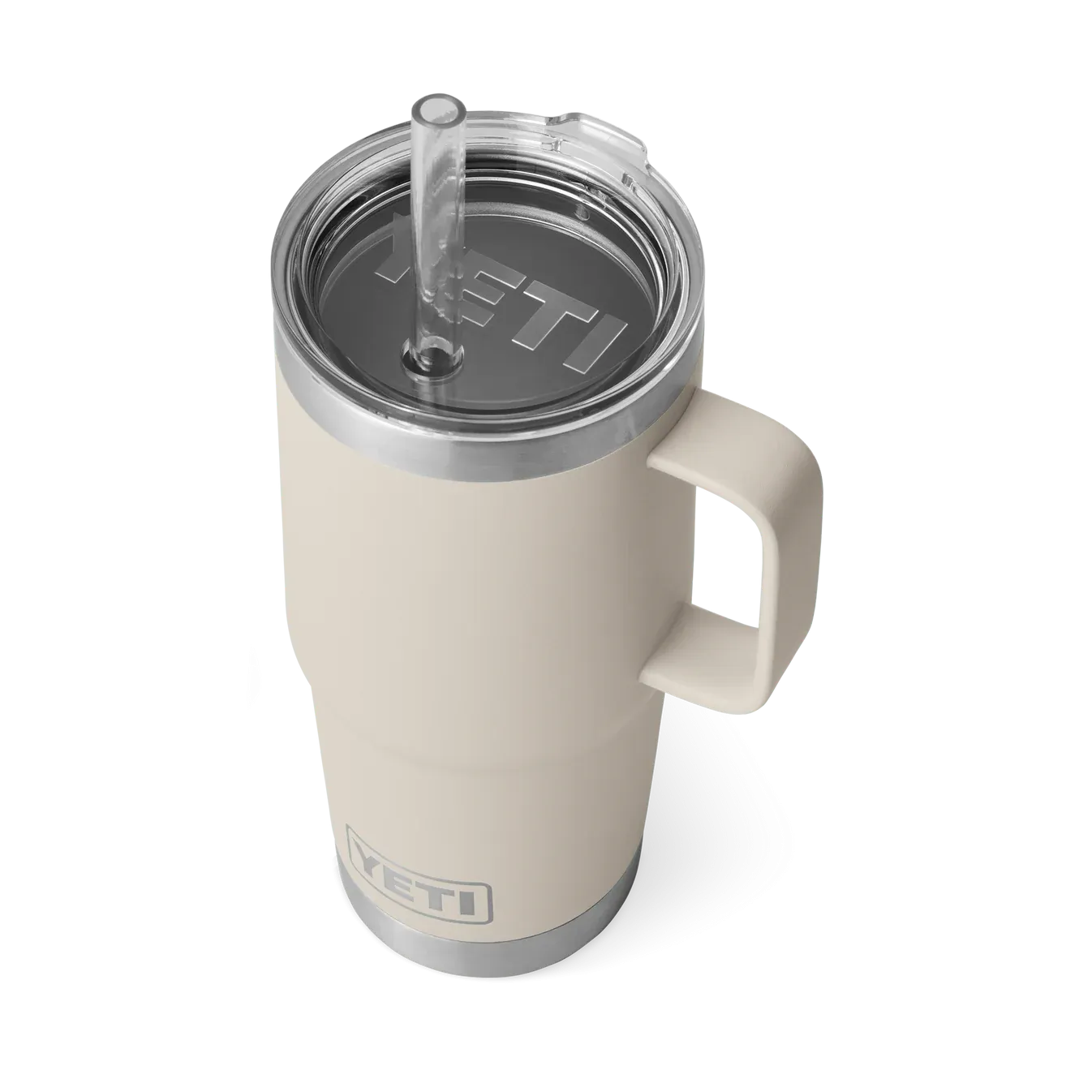 Yeti Rambler 25 Oz Straw Mug Cape Taupe